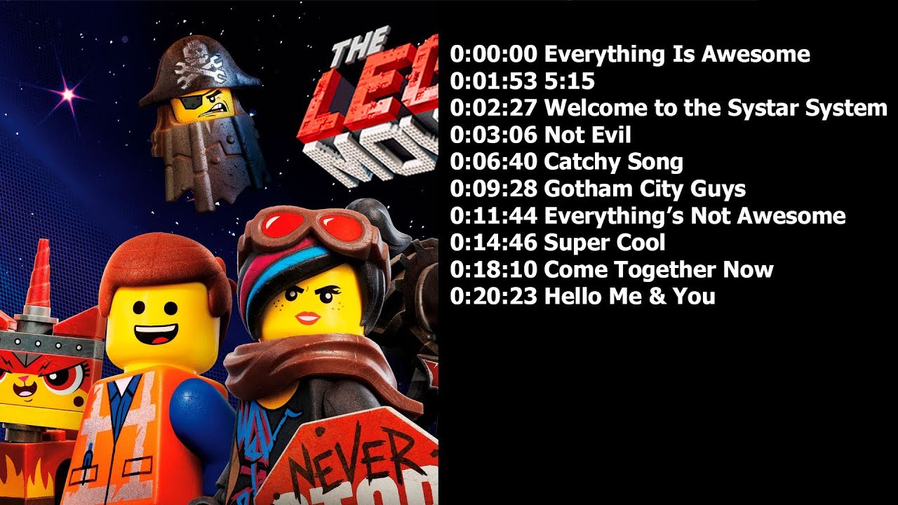 The Lego Movie 2 The Second Part Soundtrack (Full Album)