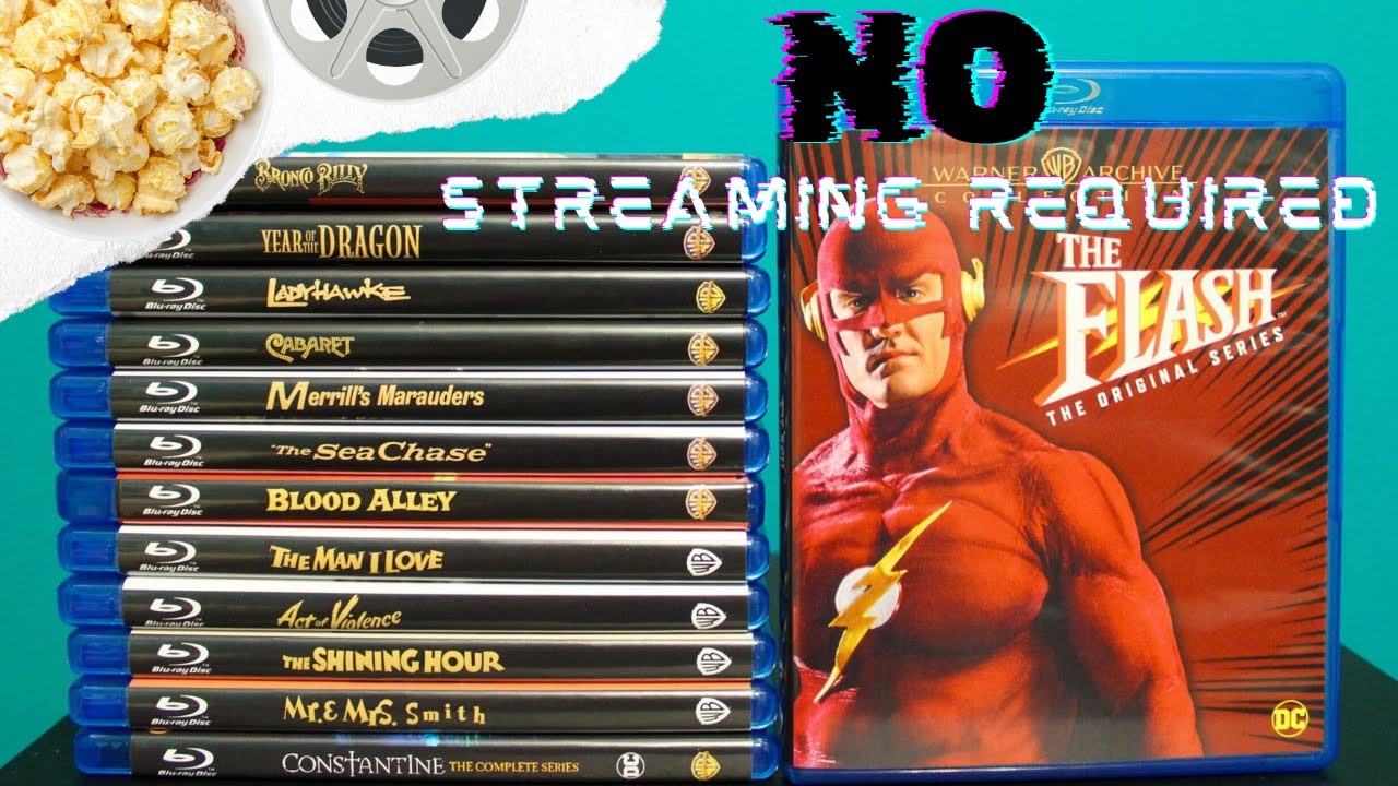 No Streaming Required | Exploring The Warner Archive with The Flash, Alfred Hitchcock & More