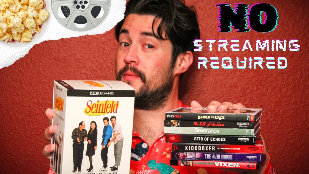 No Streaming Required | Seinfeld 4K UHD, SteelBooks, SpongeBob, Severin & More