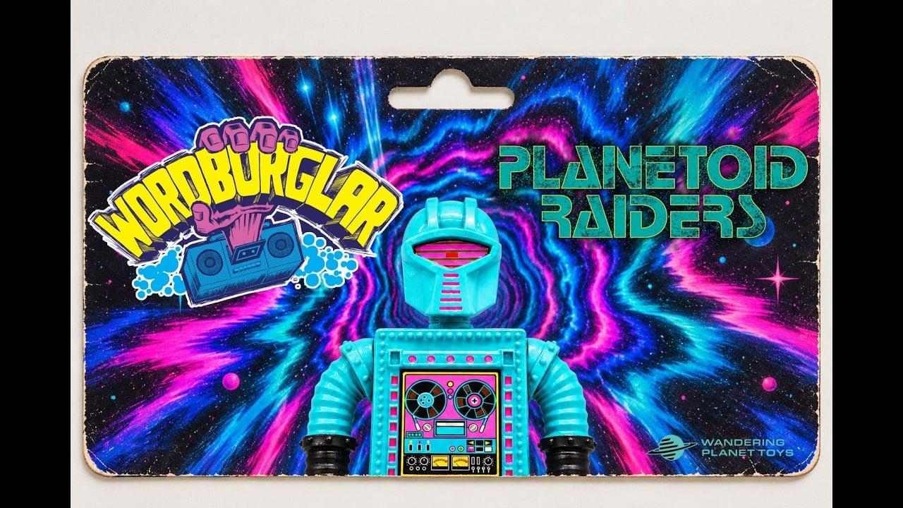 "PLANETOID RAIDERS : RECORDOR'S WARNING" song by Wordburglar