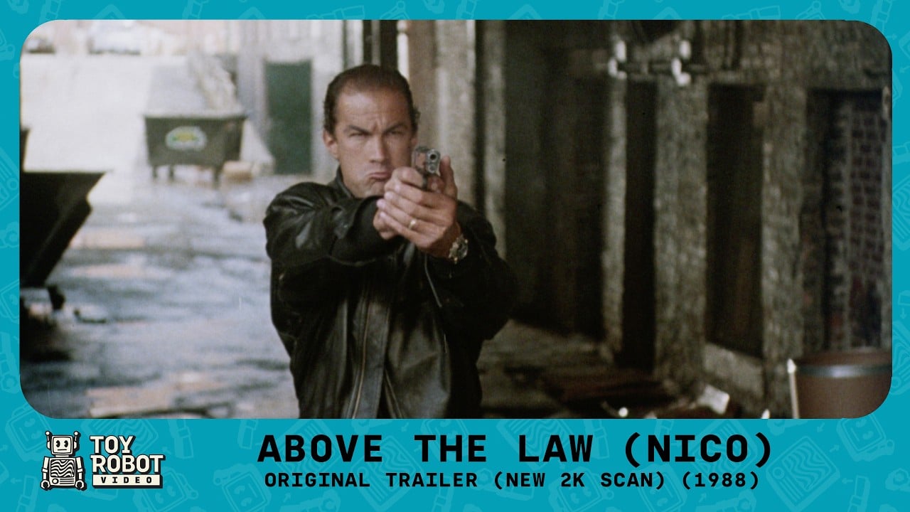 ABOVE THE LAW (aka NICO) | Original Trailer New 2K Scan | 1988