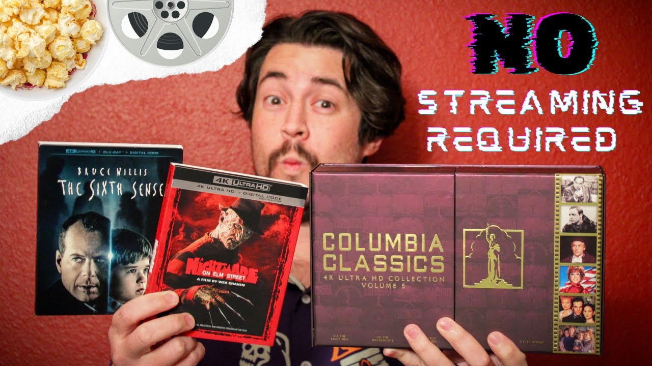 No Streaming Required | 4K UHD Nightmare on Elm Street, Sixth Sense, Columbia Classics V5 & More