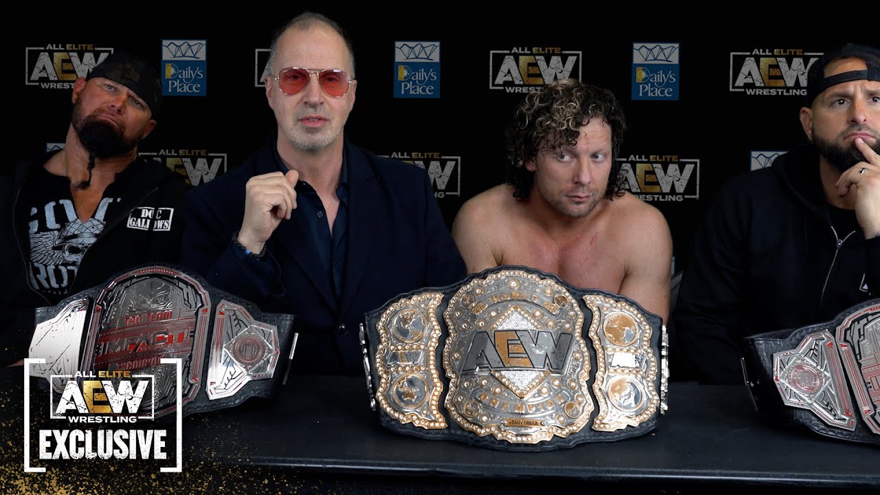 After the Falls Count Anywhere match Omega, Callis & Good Bros clear the air on Bullet Club & More