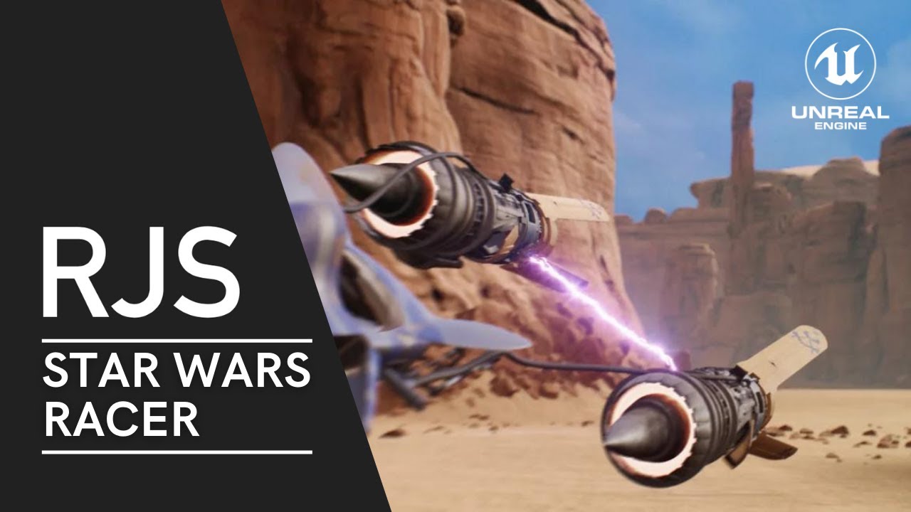 Star Wars Racer - Trailer || ROBJIN Studio || HD 1080p - UE4 || FanGameConcept (Unofficial trailer)