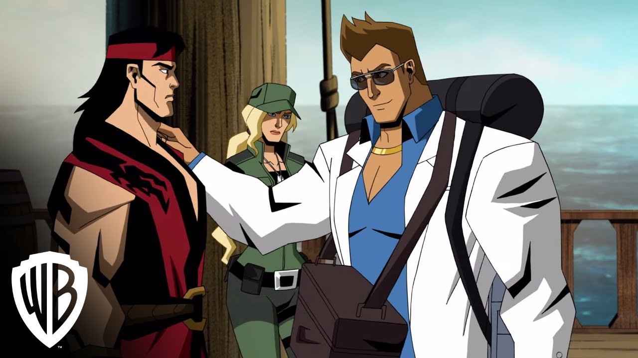 Mortal Kombat Legends: Scorpion's Revenge | "Meet Johnny Cage" clip | Warner Bros. Entertainment