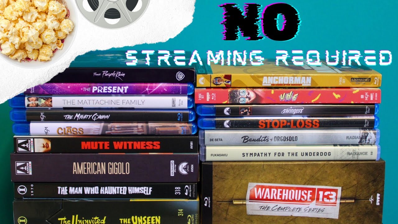 No Streaming Required | 4K UHD Anchorman, UHF, Purple Rain, American Gigolo & More