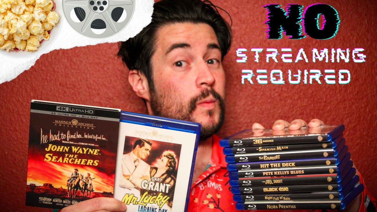 No Streaming Required | Exploring The Warner Archive with John Wayne, Cary Grant, & More