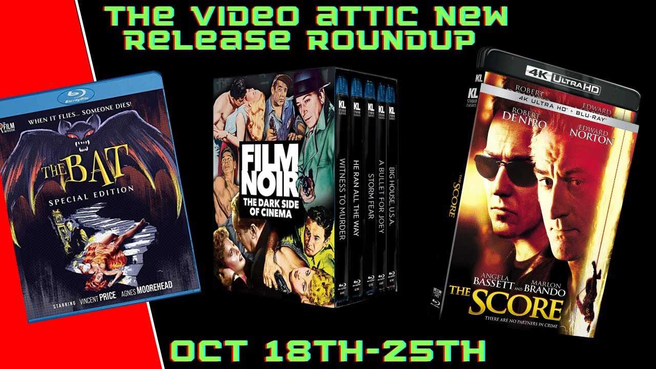 The Video Attic: New Release Roundup October 18-25