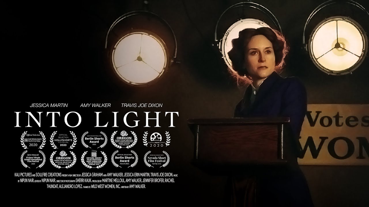 INTO LIGHT trailer ~ biopic of #VotingRights activist Inez Milholland | Amy Walker