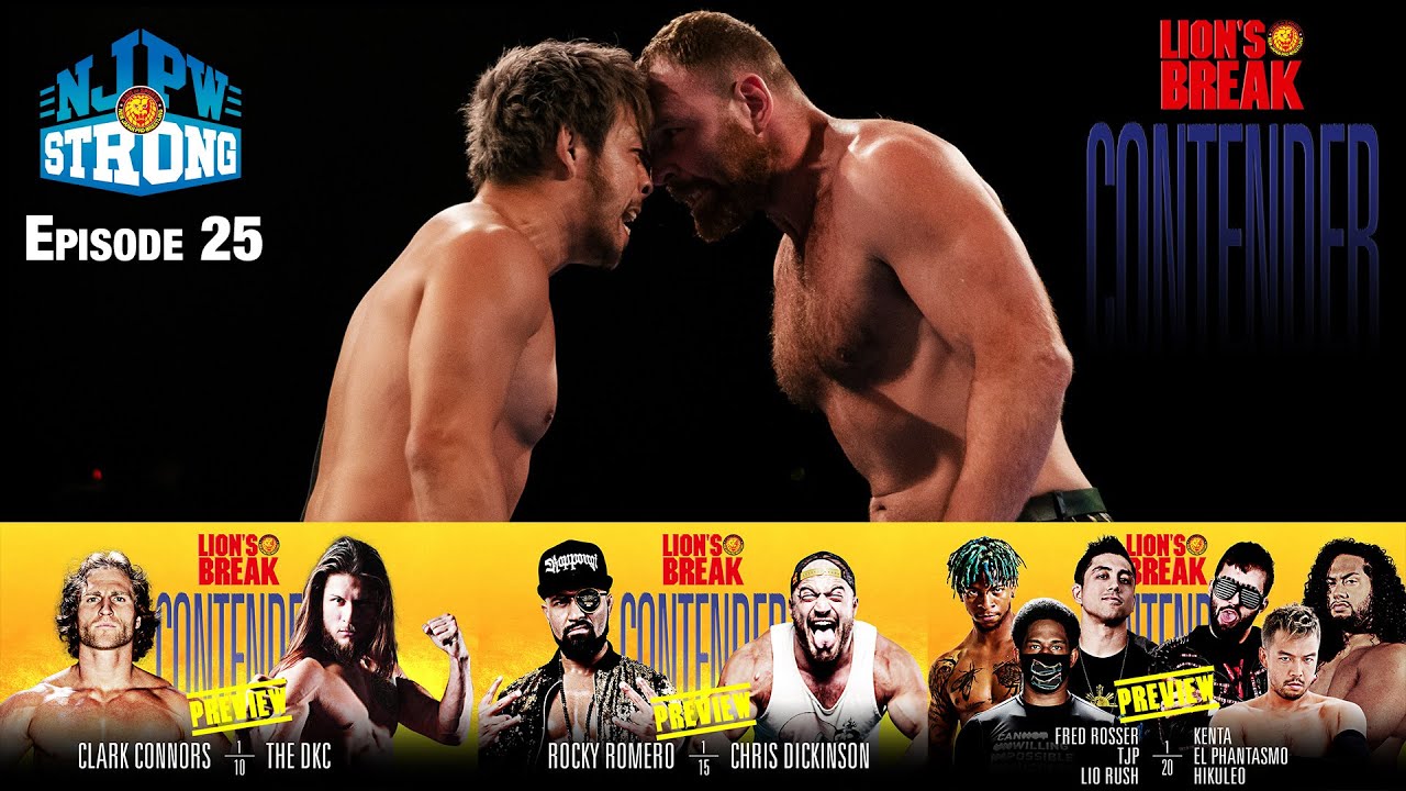 Jon Moxley arrives on NJPW STRONG |NJPW STRONG highlights