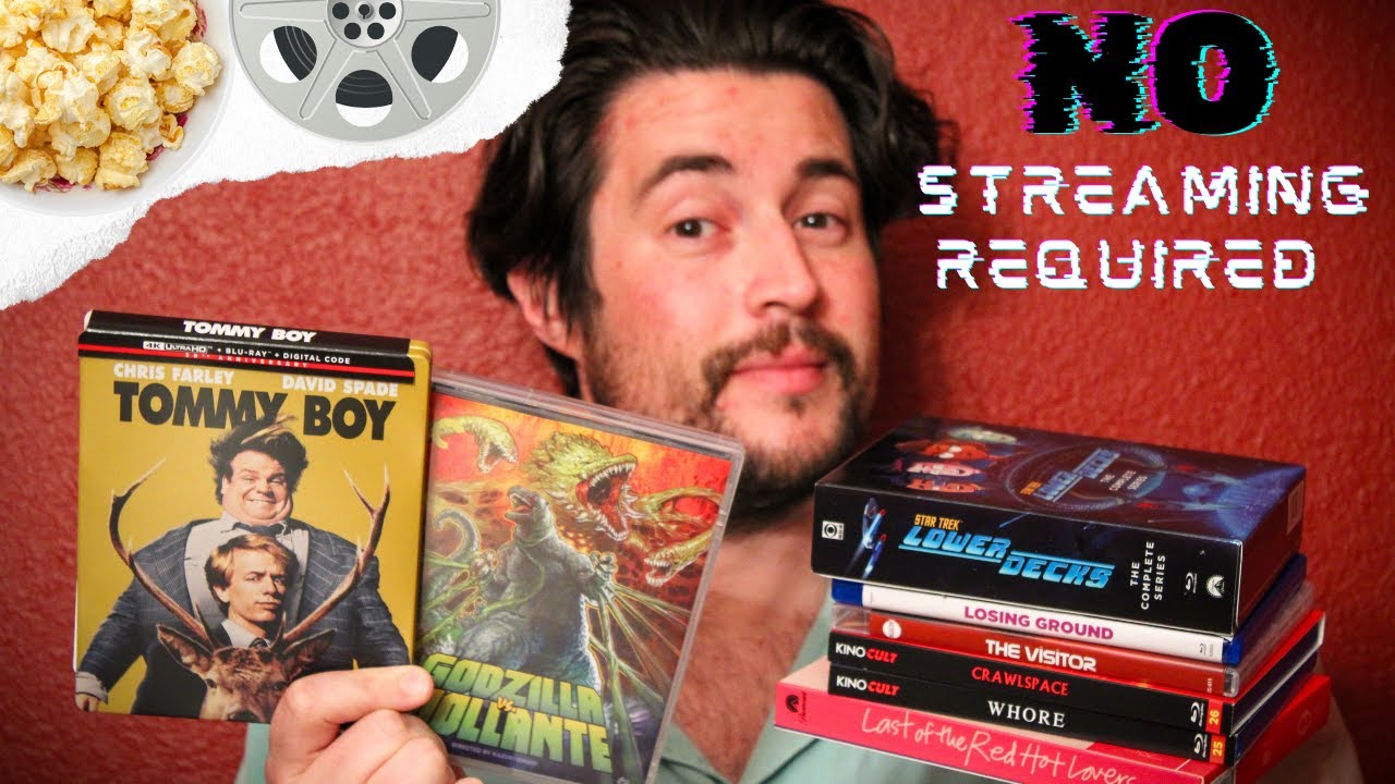 No Streaming Required | 4K UHD Godzilla, Tommy Boy, Thief & More
