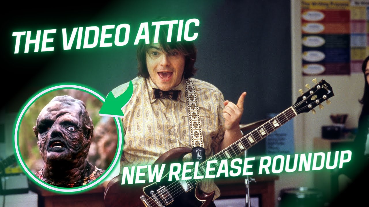 The Video Attic: New Blu-ray & 4K UHD Releases Sep 27 - October 3 | Toxic Avenger 4K, School of Rock