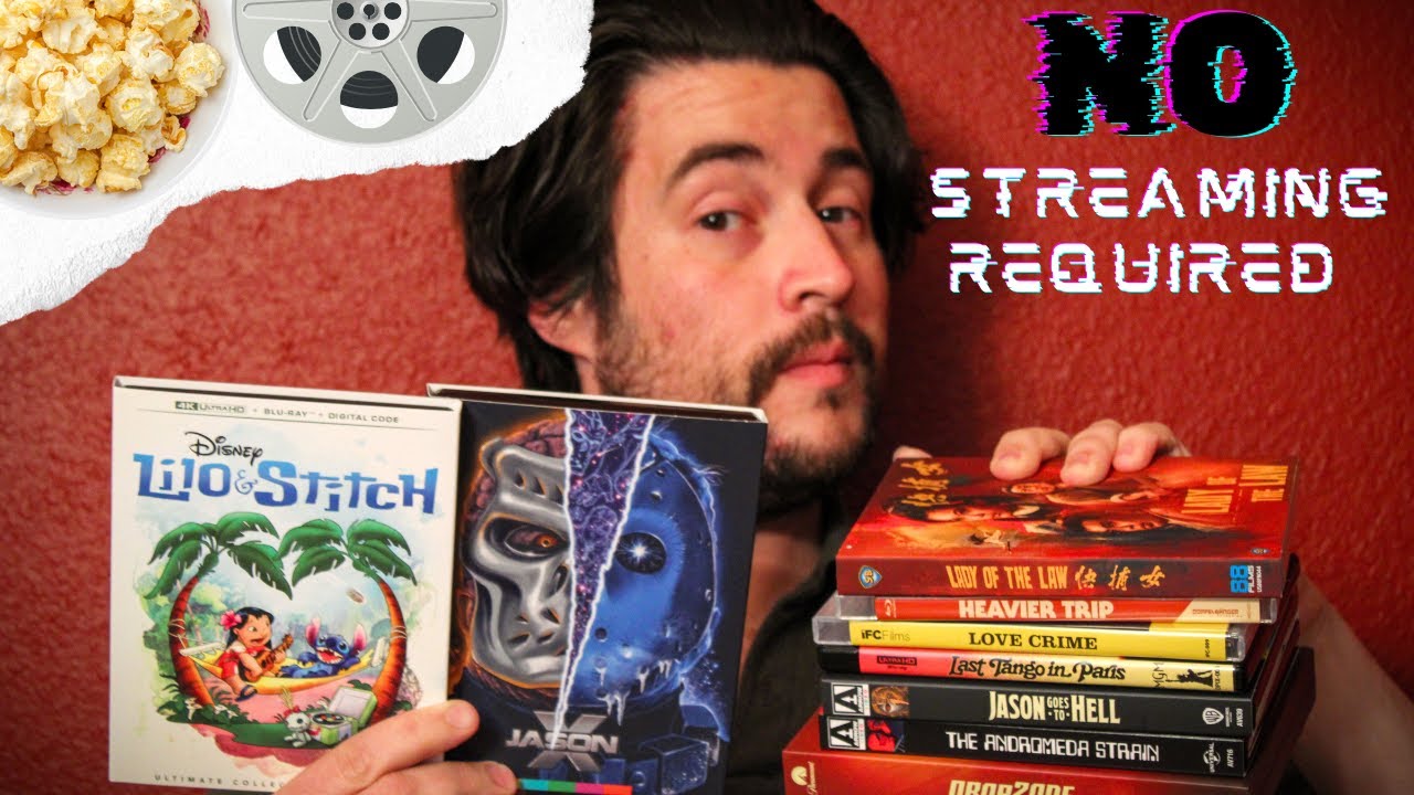 No Streaming Required | 4K UHD Lilo & Stitch, Jason X, Vinegar Syndrome Partner Labels & More