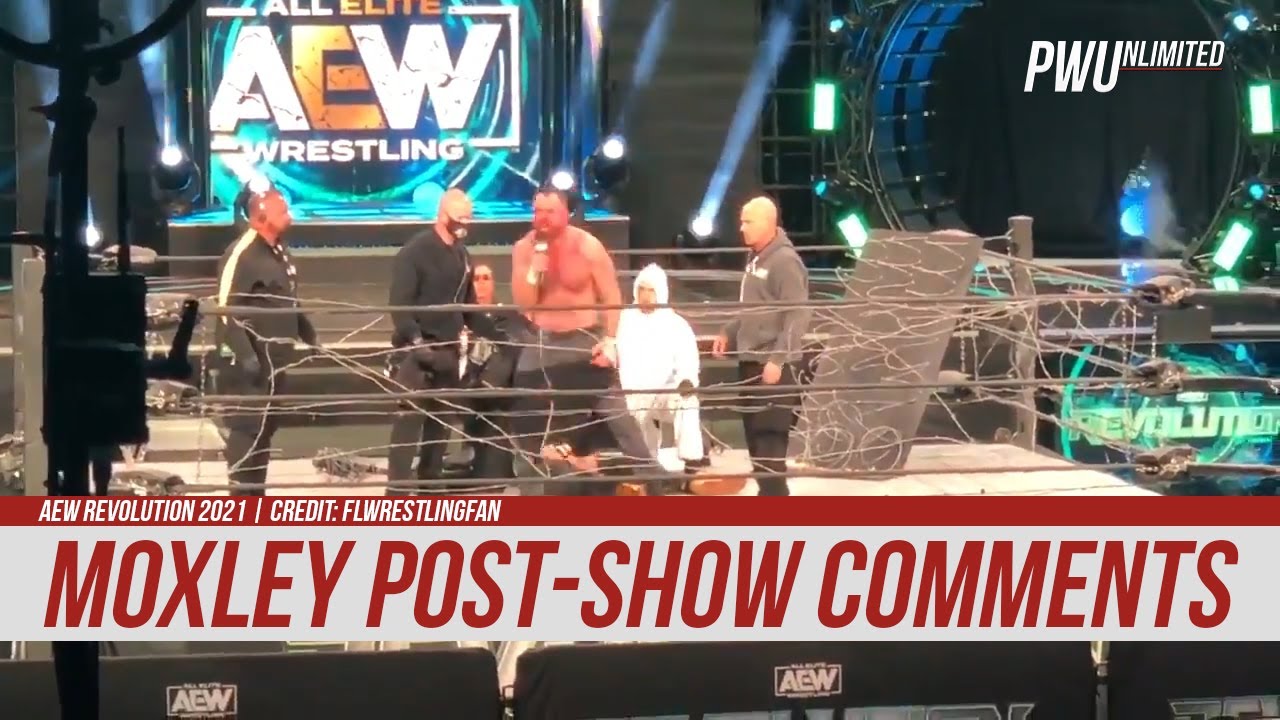WATCH: Jon Moxley Reacts After Revolution To Kenny Omega & The Dud Explosions