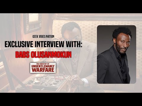 GVN Interview:  Babs Olusanmokun Talks 'The Ministry of Ungentlemanly Warfare'