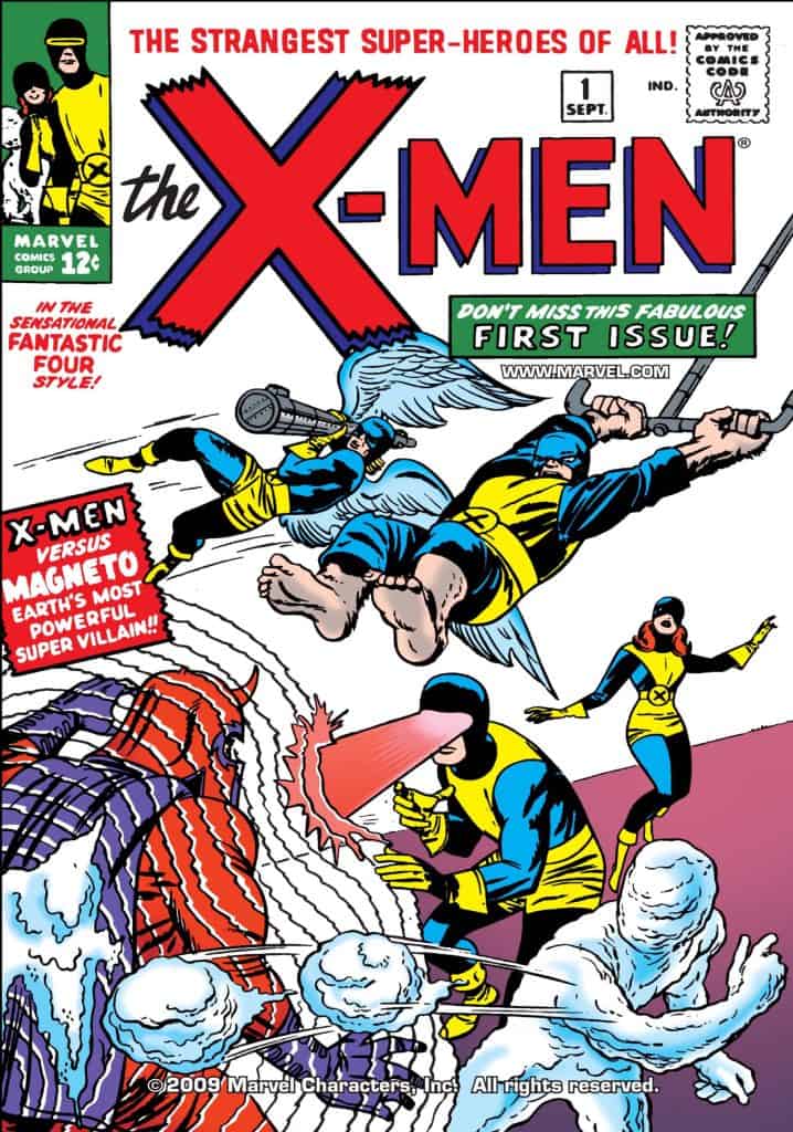 The X-Men were the strangest and most powerful among comic book teams in the 60s. via Geek Vibes Nation